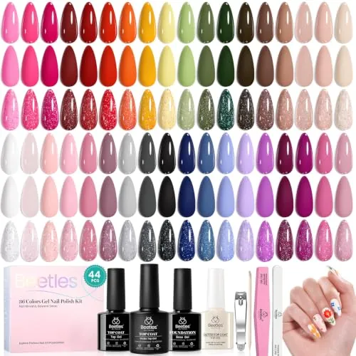 Beetles 20-Color Gel Nail Polish Set