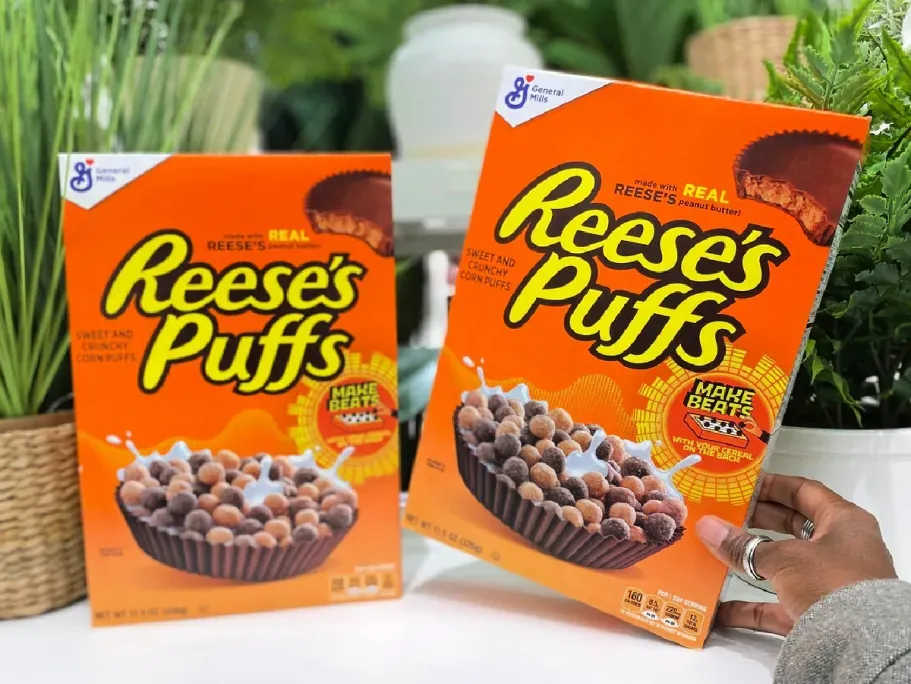 Reese’s Puffs Peanut Butter Lovers Cereal 11.5oz Box