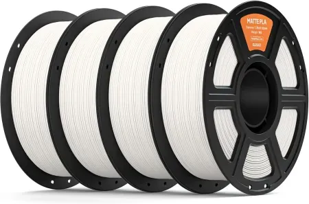 4-Piece ELEGOO 1.75mm 1kg Matte PLA Filament