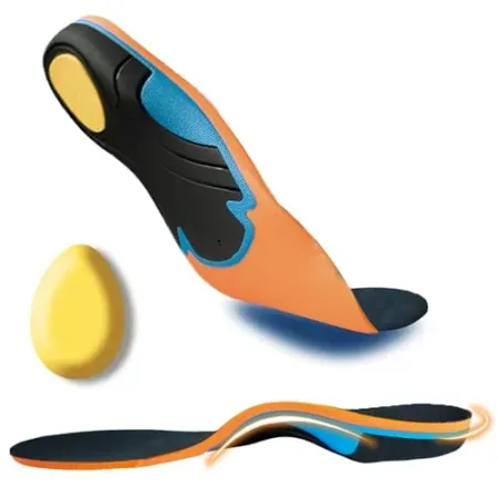 AOBEKOS Plantar Fasciitis Relief High-Arch Insoles