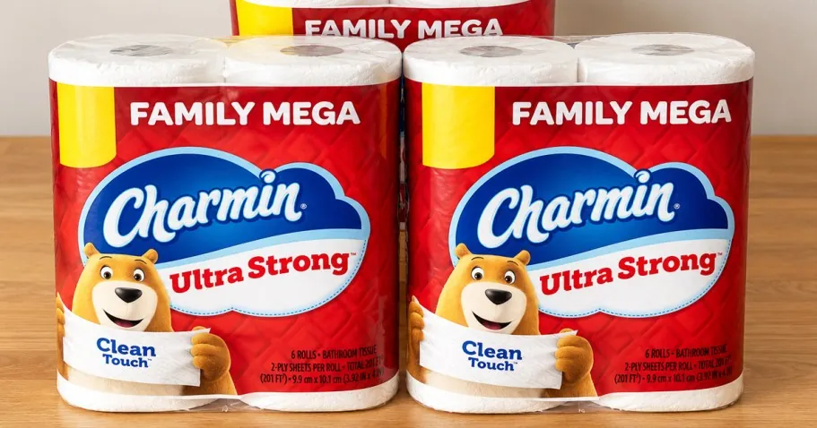 Charmin Ultra Strong Toilet Paper 12-Count Family Mega XL Rolls