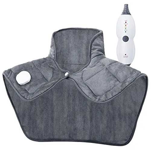 Weighted Electric Heating Pad for Neck Shoulders Back 19" x 22"