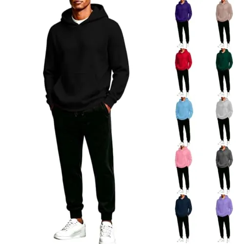 Fleece Sweatsuits 2pcs - Many Colors