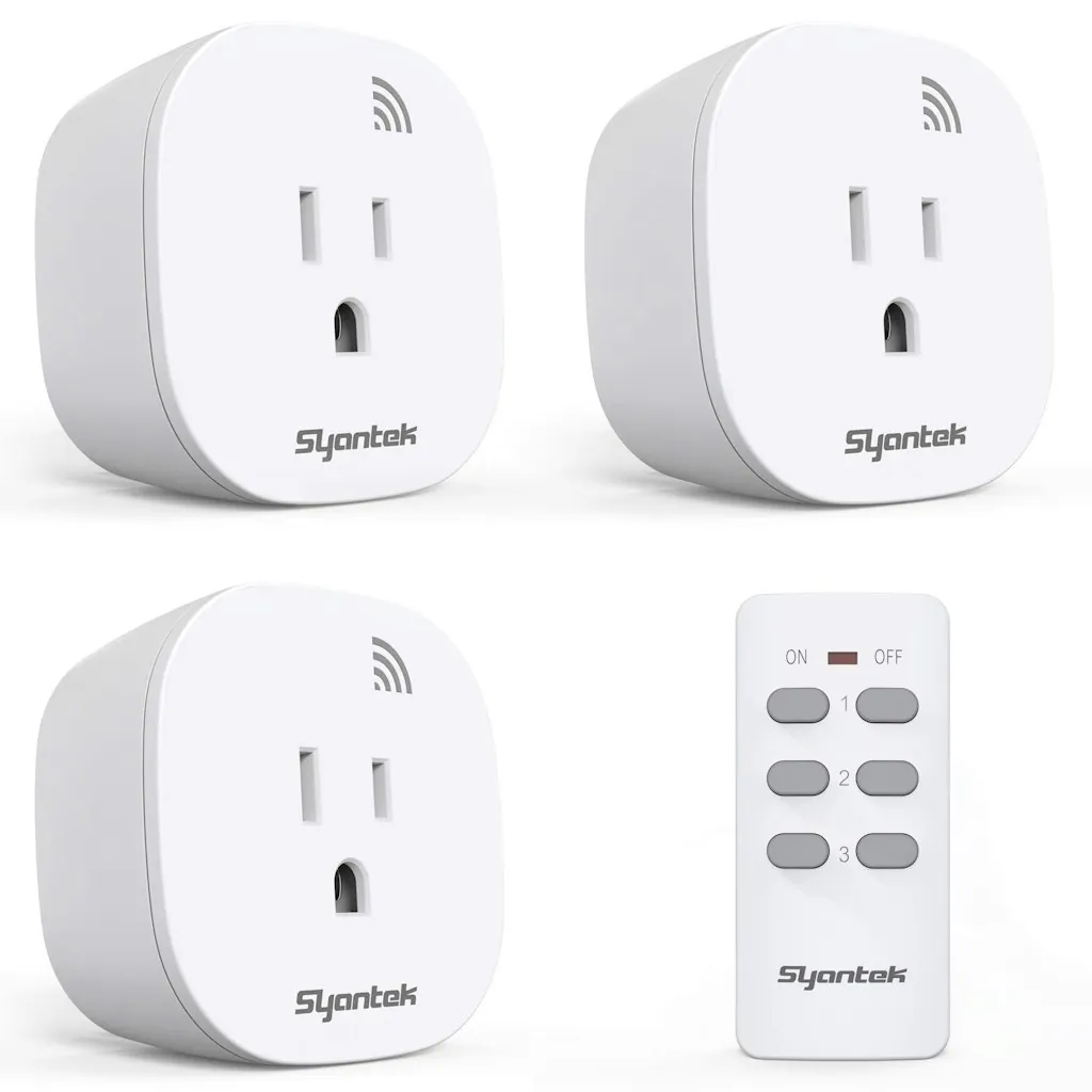 Syantek Wireless Remote Control Outlet Kit