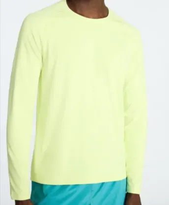 George Men's Rash Guard Shirt w/ Long Sleeves