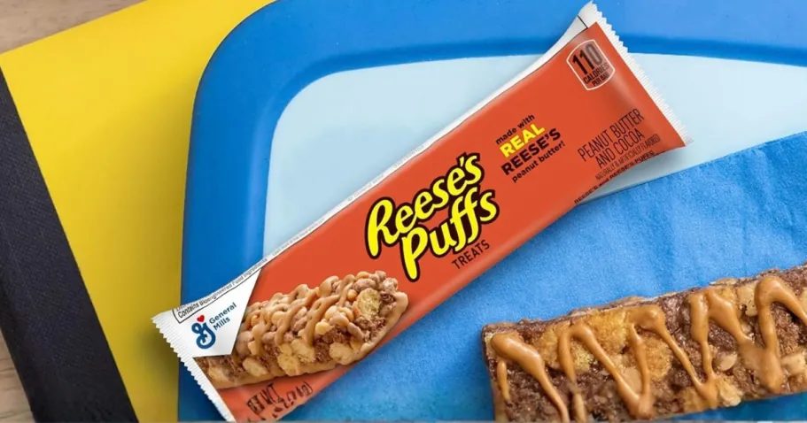 Reese’s Puffs Cereal Treat Bar 8-Pack