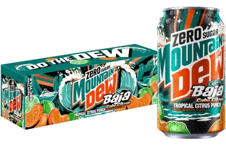 36-Pack 12oz Mountain Dew Zero Sugar Soda