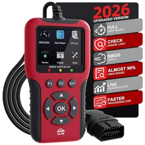 UJS Safescan OBD2 Scanner Enhanced Universal Car Diagnostic Tool