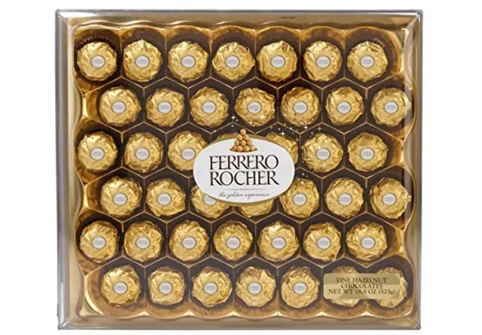 Ferrero Rocher Premium Milk Chocolate Hazelnut 42 Pack