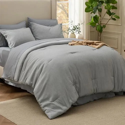 Bedsure Queen Comforter Sets Bed in a Bag