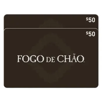 Two Fogo de Chao Brazilian Steakhouse $50 Gift Cards ($100 Value)