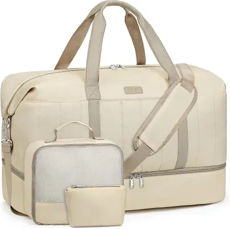 3-Piece IBFUN 20" Travel Duffle Bag w/ Shoe Compartment