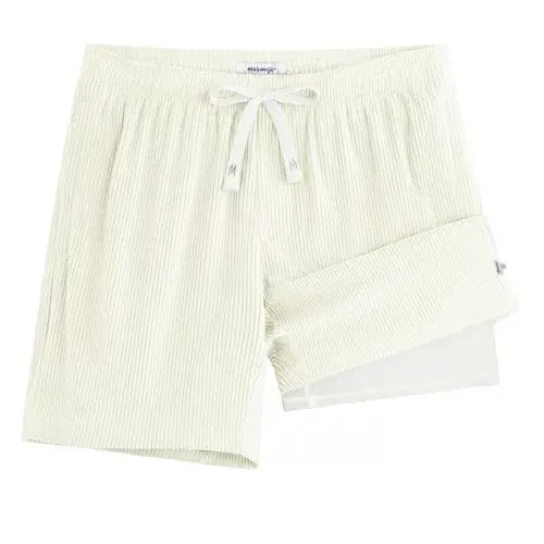 Maamgic Men's Corduroy Shorts w/ Compression Liner