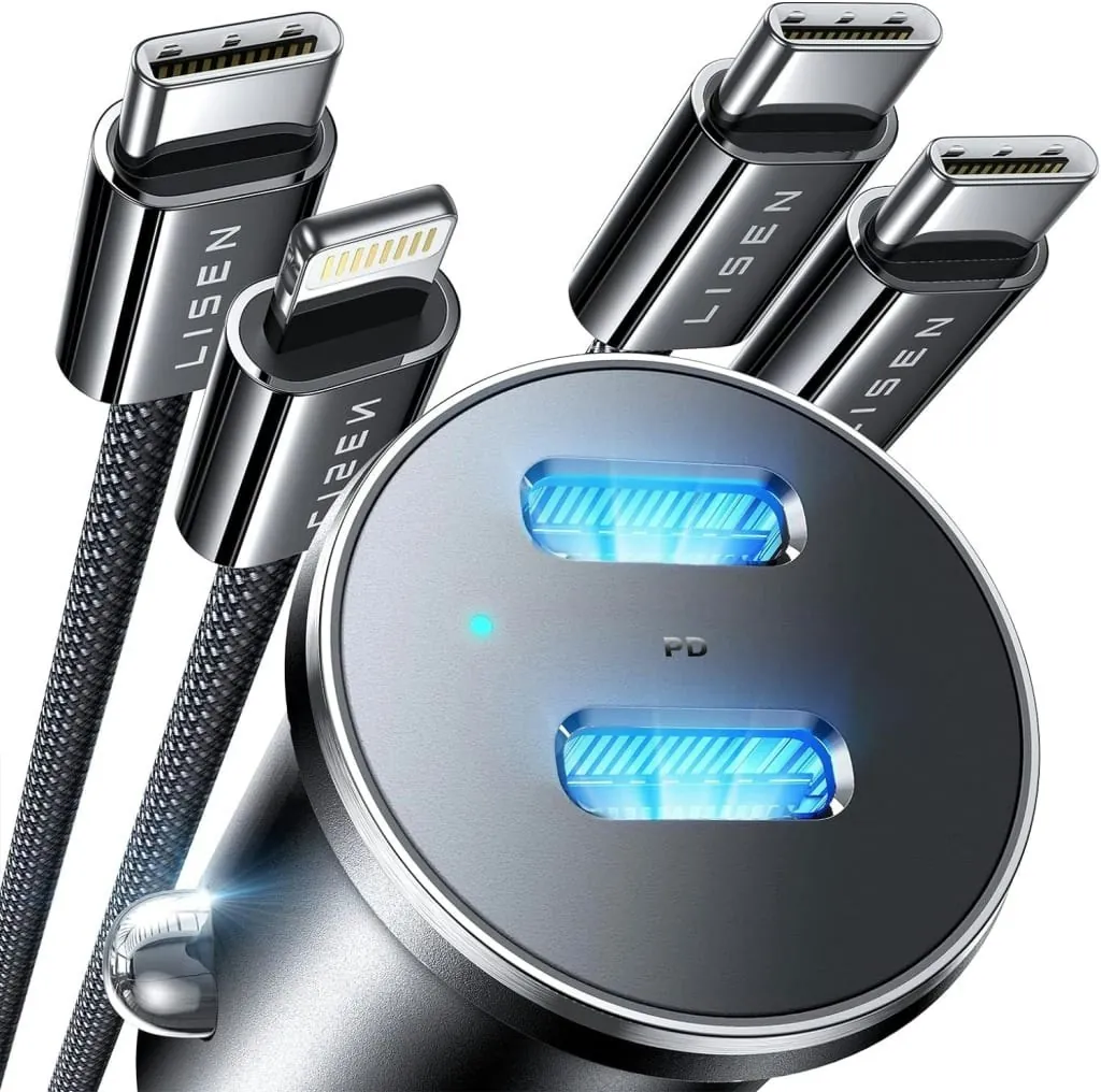 Lisen 90W USB-C Car Charger