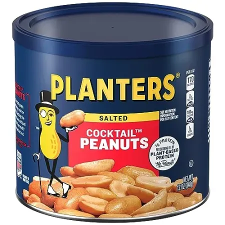 12oz Planters Cocktail Peanuts (Salted)