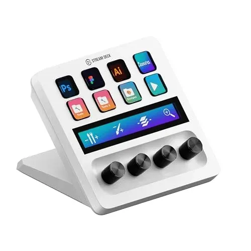 Elgato Stream Deck + Studio Controller w/ Customizable Touch Strip and Dials