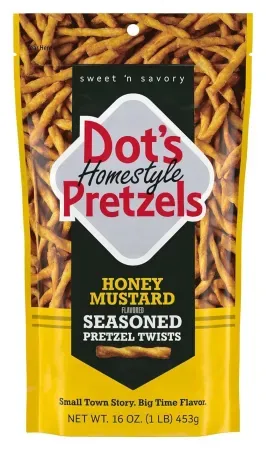 16oz Dot's Homestyle Pretzels Honey Mustard Seasoned Pretzel Twists