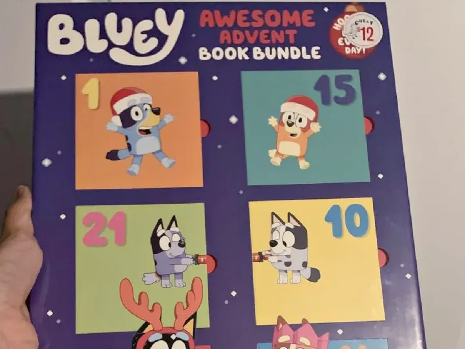 Bluey Awesome Advent Calendar Book Bundle