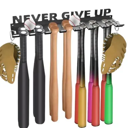 Sahans Wall Mount Baseball Bat Holder
