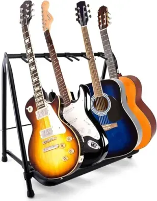 PYLE 5-Space Multi Guitar Stand