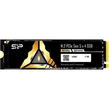 1TB Silicon Power US85 NVMe PCIe 5.0 M.2 Internal SSD