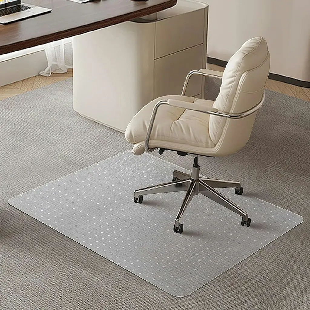 48" x 30" Office Chair Mat for Carpeted Floors