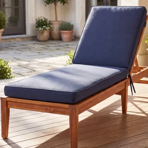 YEERSWAG Outdoor Chaise Lounge Cushion 80" x 26" x 3"