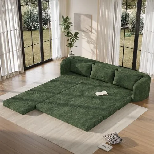 Vesgantti 6 in 1 Convertible Folding Sleeper Sofa Bed