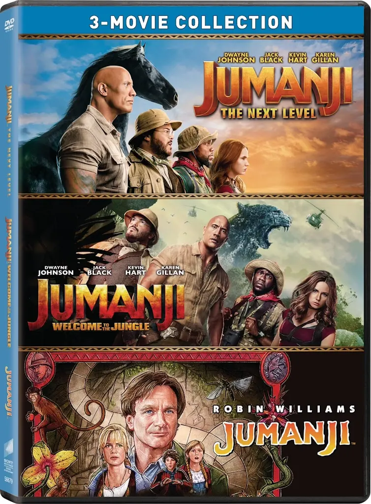Jumanji 3-Movie Collection DVD & Digital