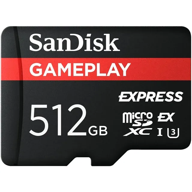 SANDISK 512GB GamePLAY microSD express card