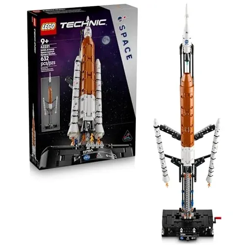 632-Piece LEGO Technic NASA Artemis Space Launch System Rocket (42221)