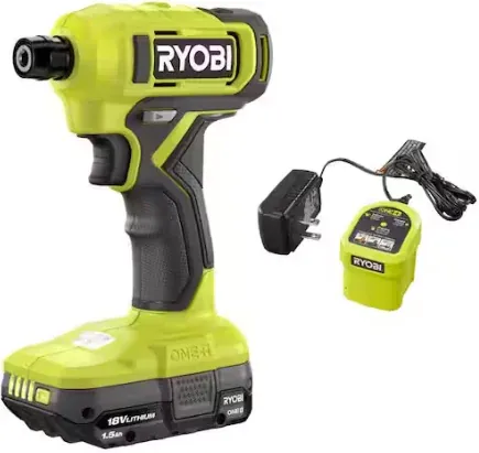 Ryobi ONE+ 18V Cordless 1/4 in. Hex Screwdriver Kit