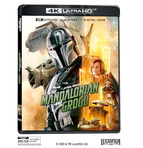 The Mandalorian And Grogu 4K UHD + Blu-ray + Digital