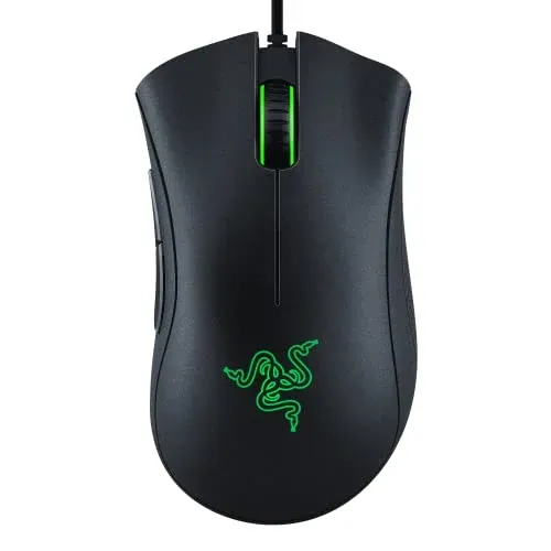Razer DeathAdder Essential Ergonomic Wired Gaming Mouse (Black)