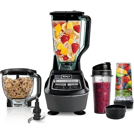 Used Like New: Ninja BL770 Mega Kitchen System 72-Oz. Blender w/ Pitcher (Black)