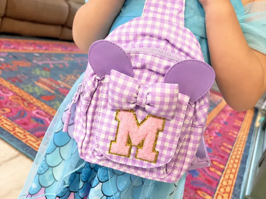 Girls Initial Sling Bag