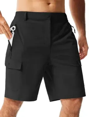 Libin Men's 9" Cargo Hiking Shorts