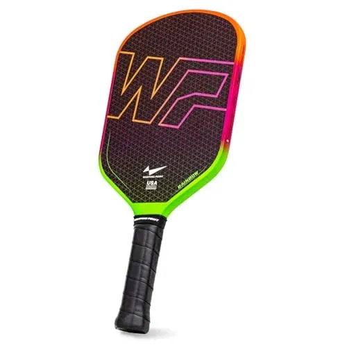 Warping Point Rainbow Power Pickleball Paddle Gen 3 EdgeFusion Core
