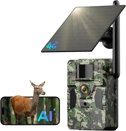 4G LTE Cellular Trail Camera with AI Animal Detection