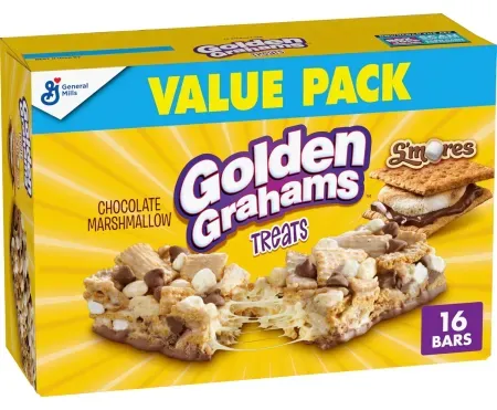 16-Count Golden Grahams S'mores Cereal Treat Bars