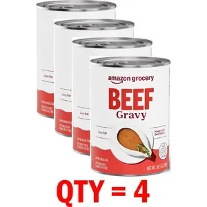 4-pack Amazon Grocery Beef Gravy (10.5 Oz)