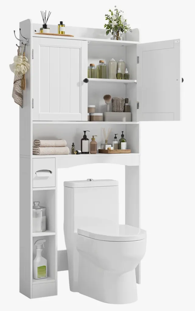 Wrought Studio Freestanding Over-the-Toilet Storage