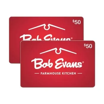 Two $50 Bob Evans eGift Cards ($100 Value)