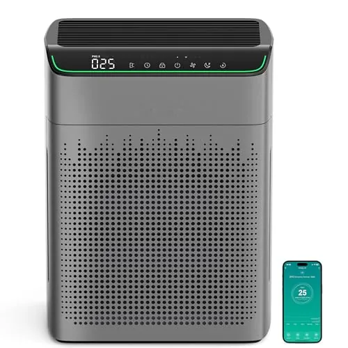 MERONTE Air Purifiers for Smoke Large Room, 1690 Sq Ft