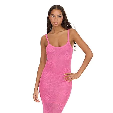 Forever 21 Women's Crochet Maxi Dress (3 Colors, Size XXS-XL)
