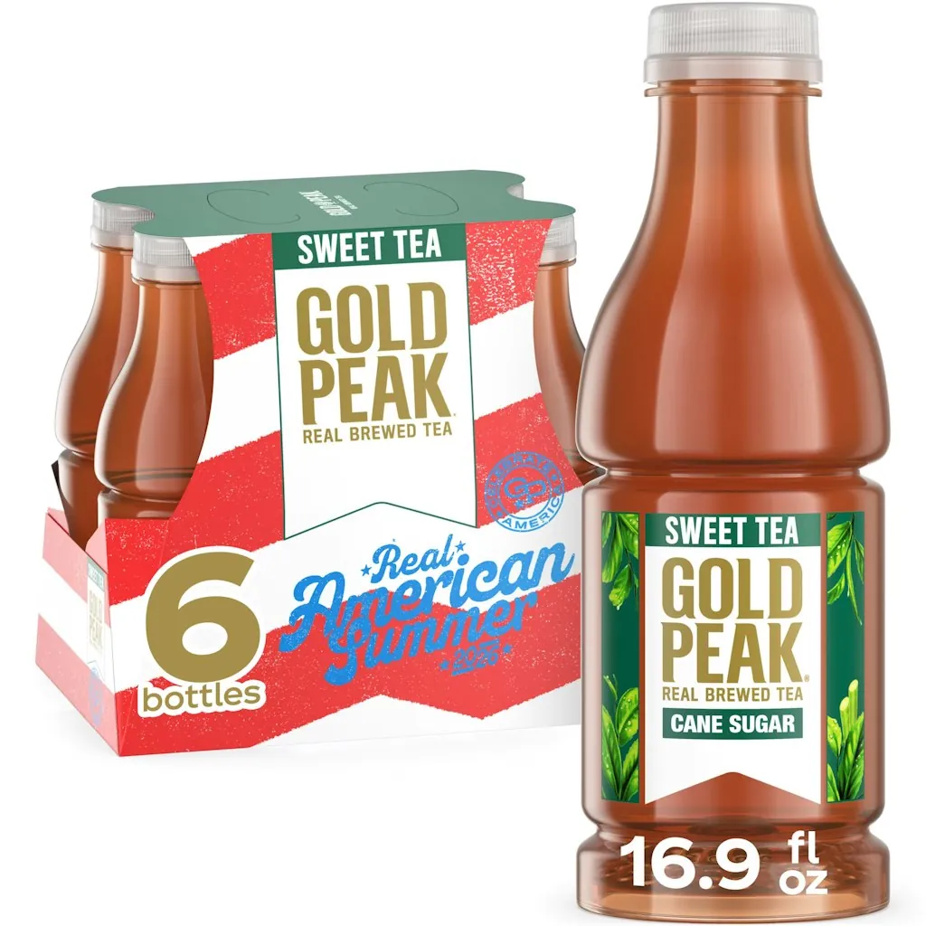 Gold Peak Black Sweet Tea Bottles 16.9-oz. 6 Pack