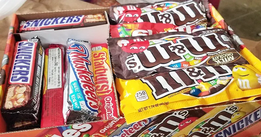 Mars Full-Size Chocolate Candy Variety 30-Count Box