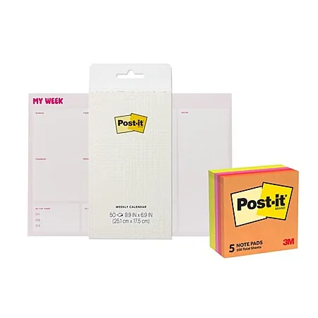 Staples Easy Rewards Offer: All Post-It Products: Note Pad, Post-It Notes & More