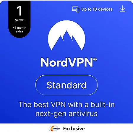 15-Months NordVPN Standard (10 Devices / Digital Download)