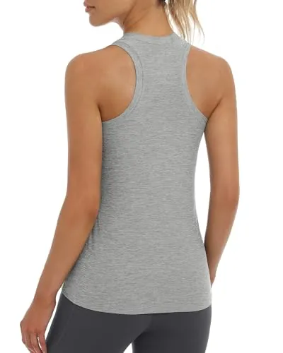 Stelle Workout Tank Tops with Chest Pocket
